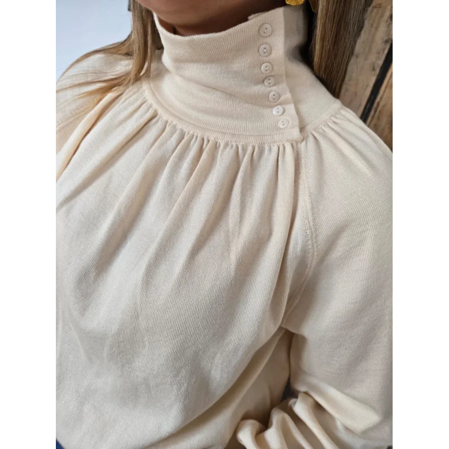 Pull Florian beige