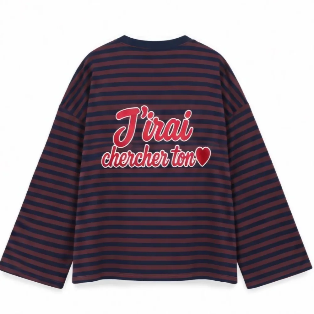 T-shirt Dion choco J'irai chercher ton coeur