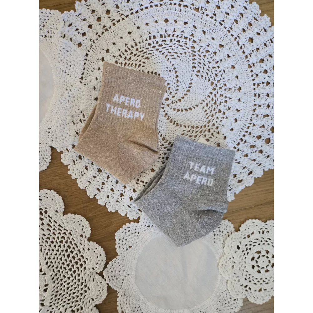 Chaussettes à paillettes Apero