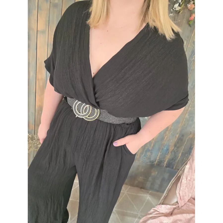 Combinaison pantalon Josy noir