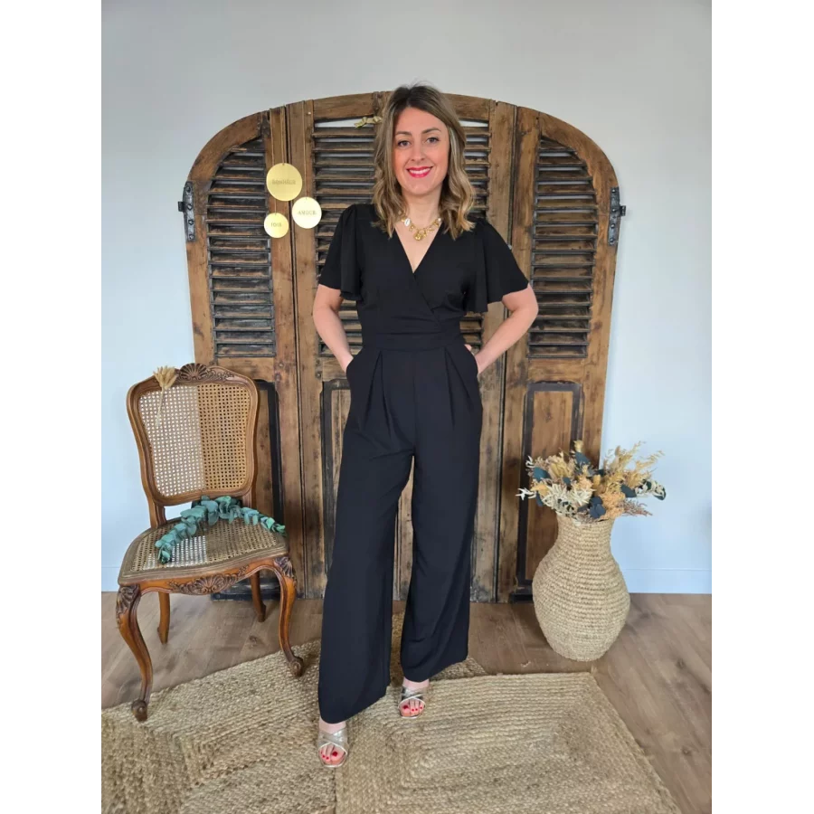 Combi pantalon Eline noir