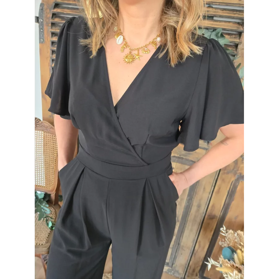 Combi pantalon Eline noir