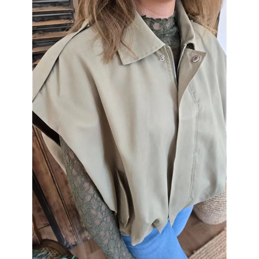 Blouson sans manches kaki Ferdinand