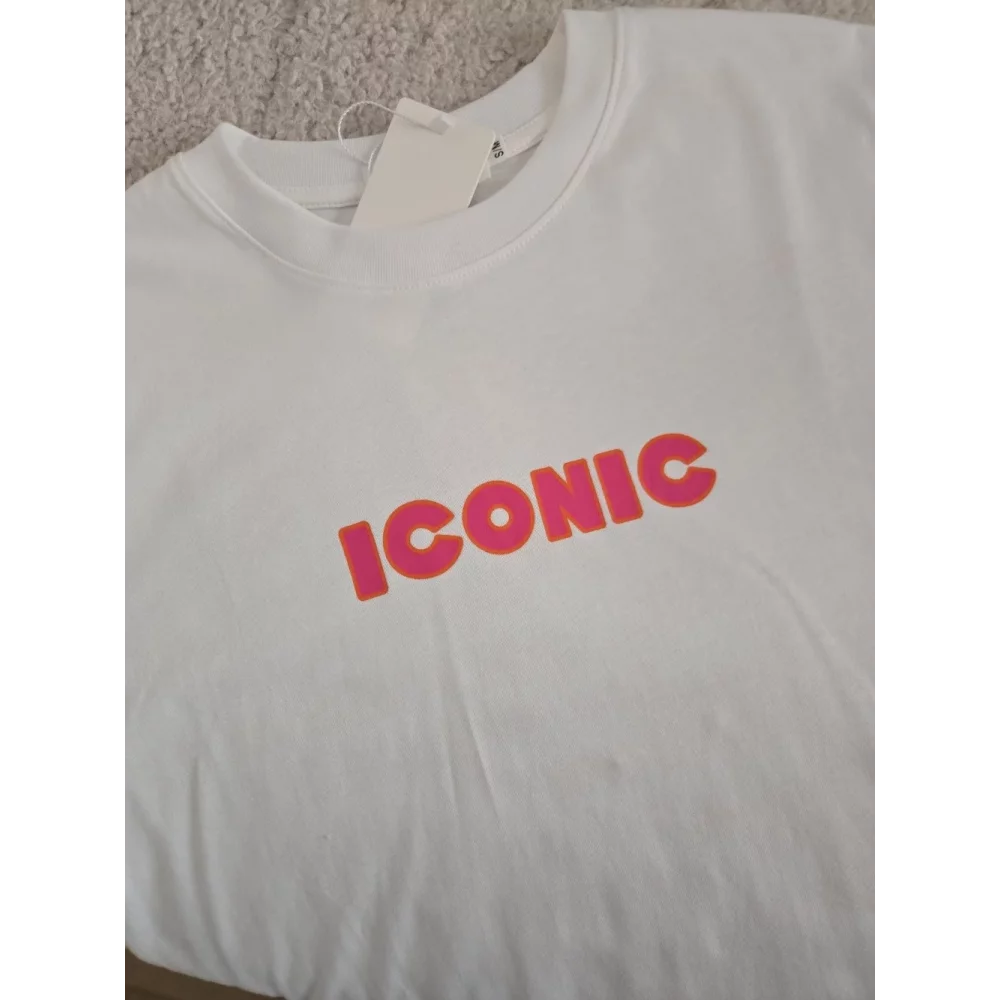 T-shirt Iconic blanc