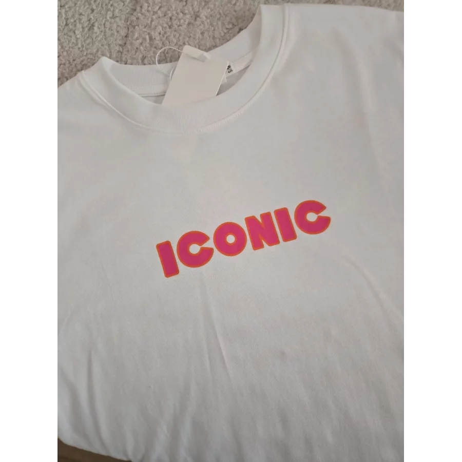 T-shirt Iconic blanc