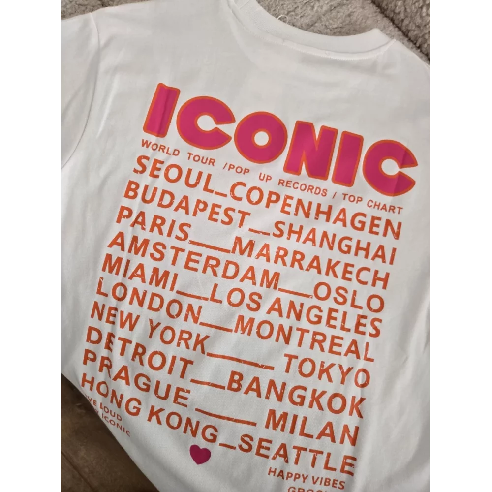 T-shirt Iconic blanc