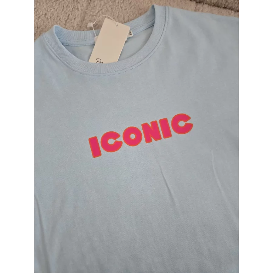 T-shirt Iconic bleu