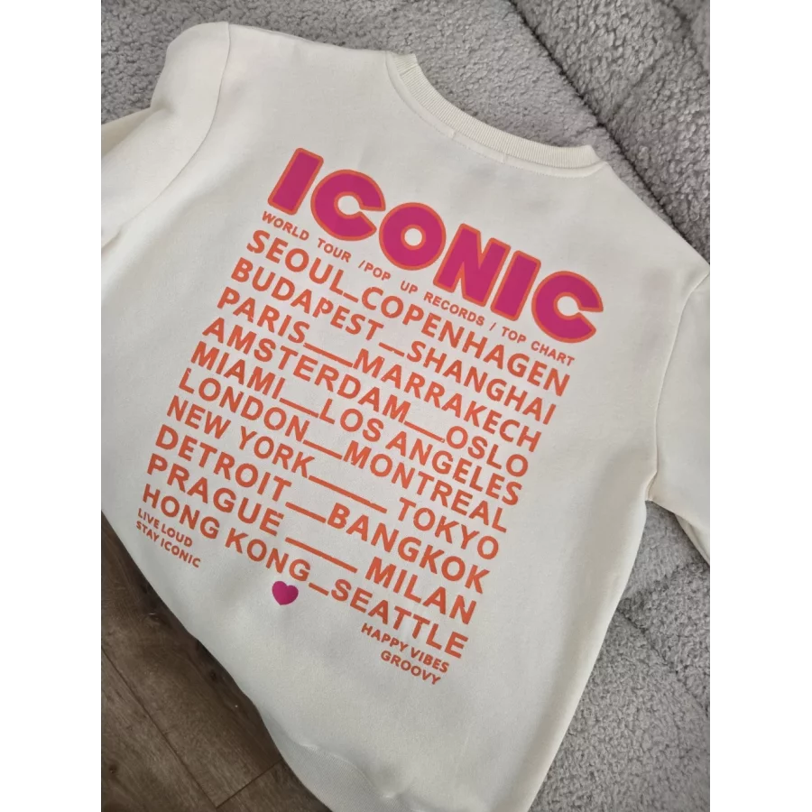 Sweat Iconic ecru