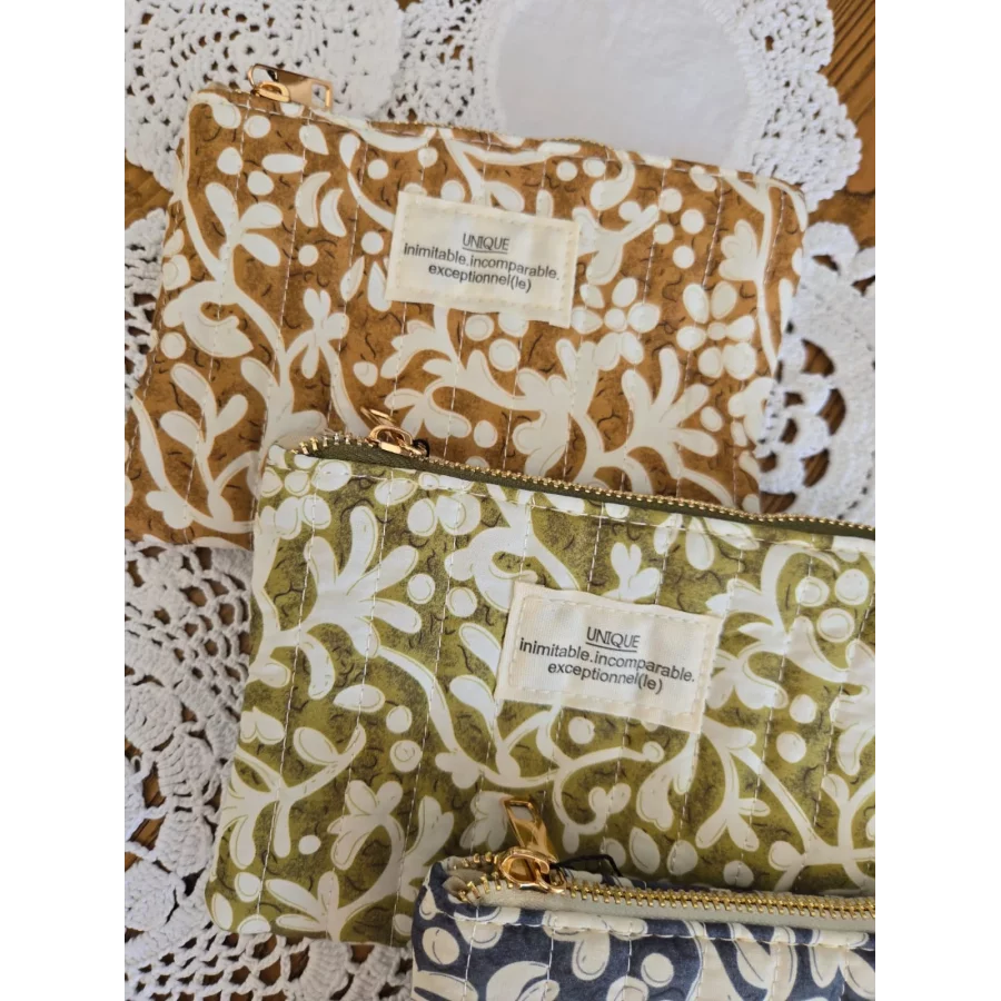 Pochette Trousse tissu UNIQUE