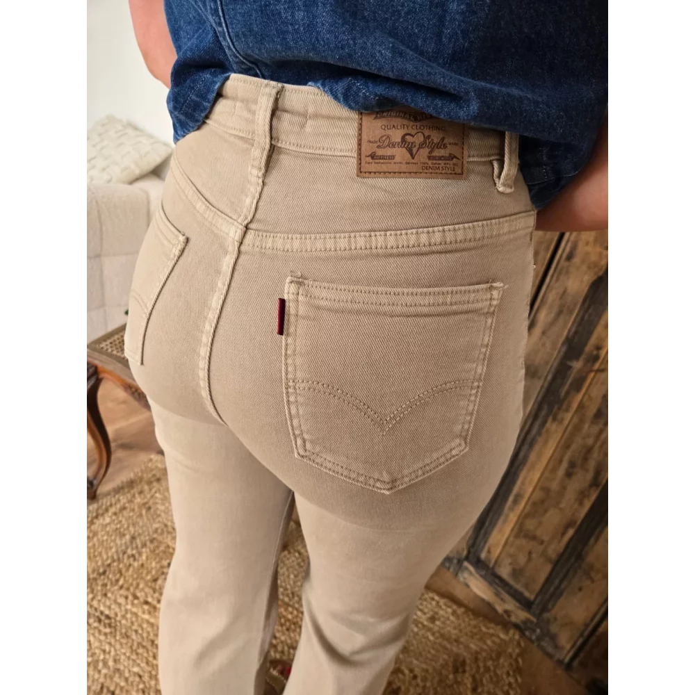 Jean Samuel wideleg taupe