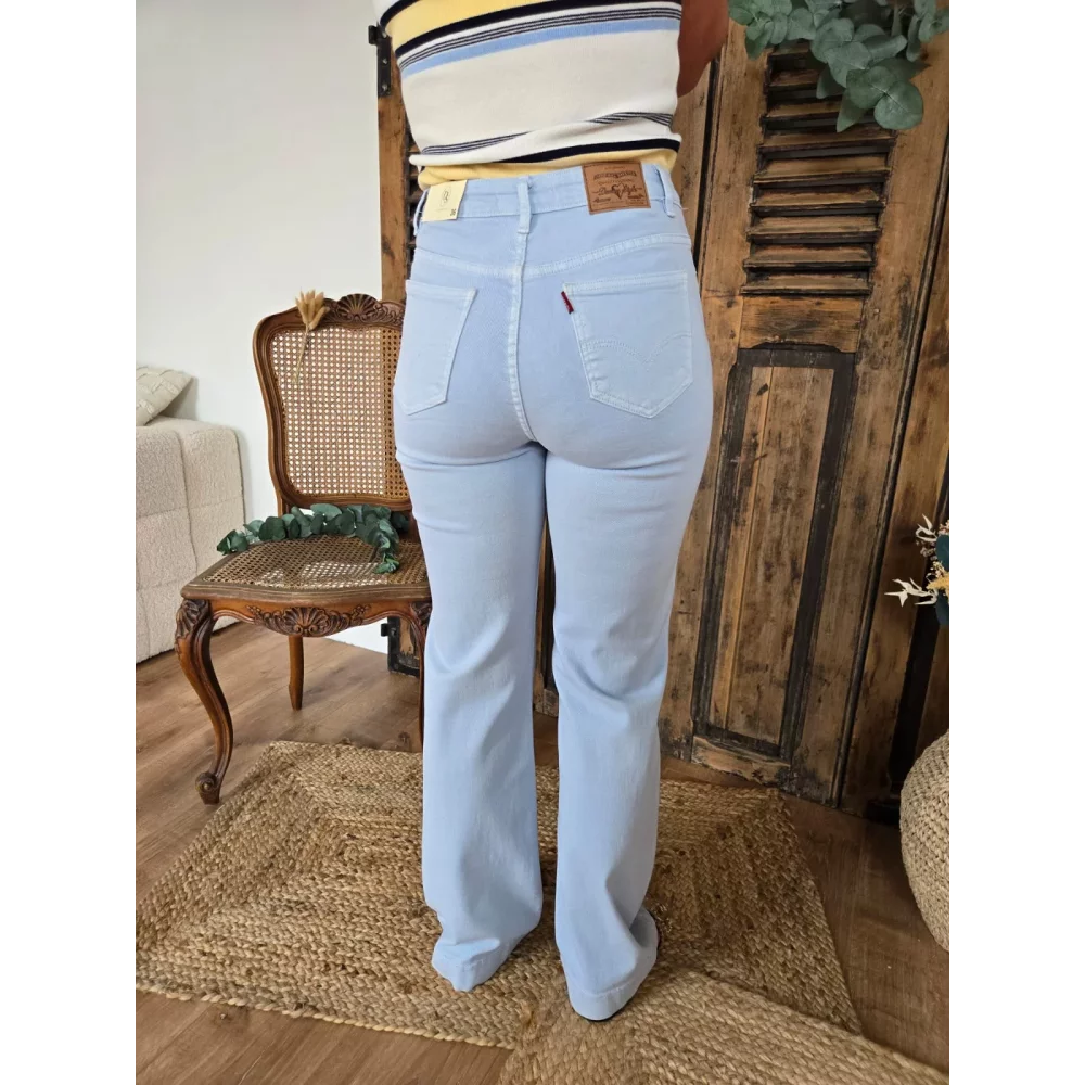 Jean Samuel wideleg bleu ciel