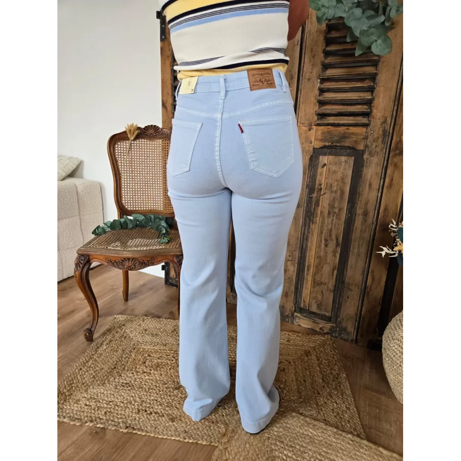 Jean Samuel wideleg bleu ciel
