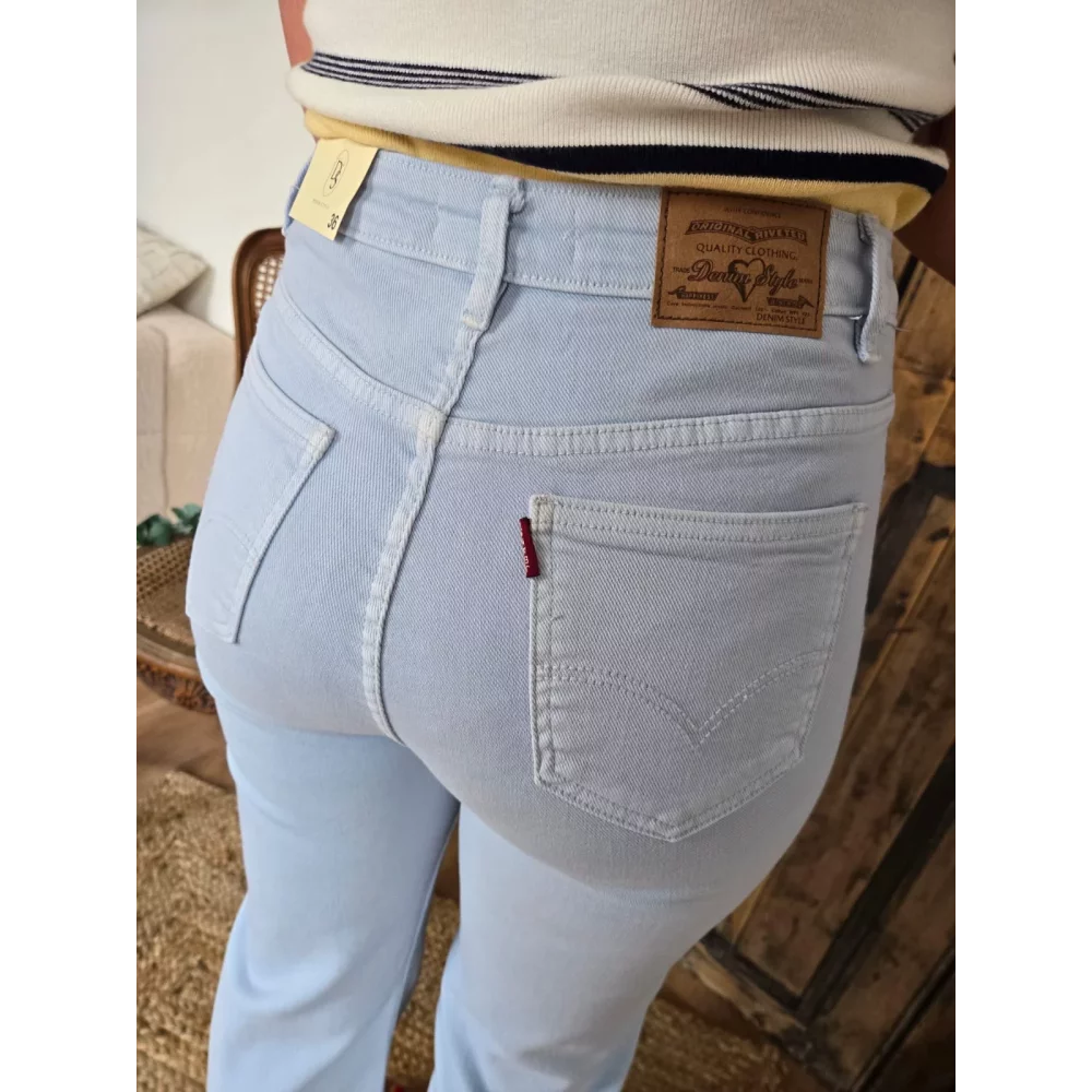 Jean Samuel wideleg bleu ciel