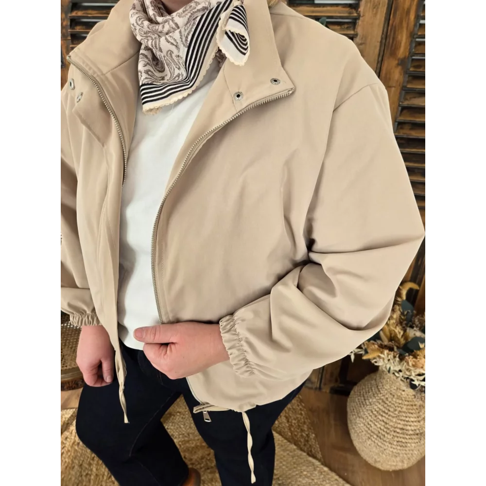 Imper Herbert  beige court