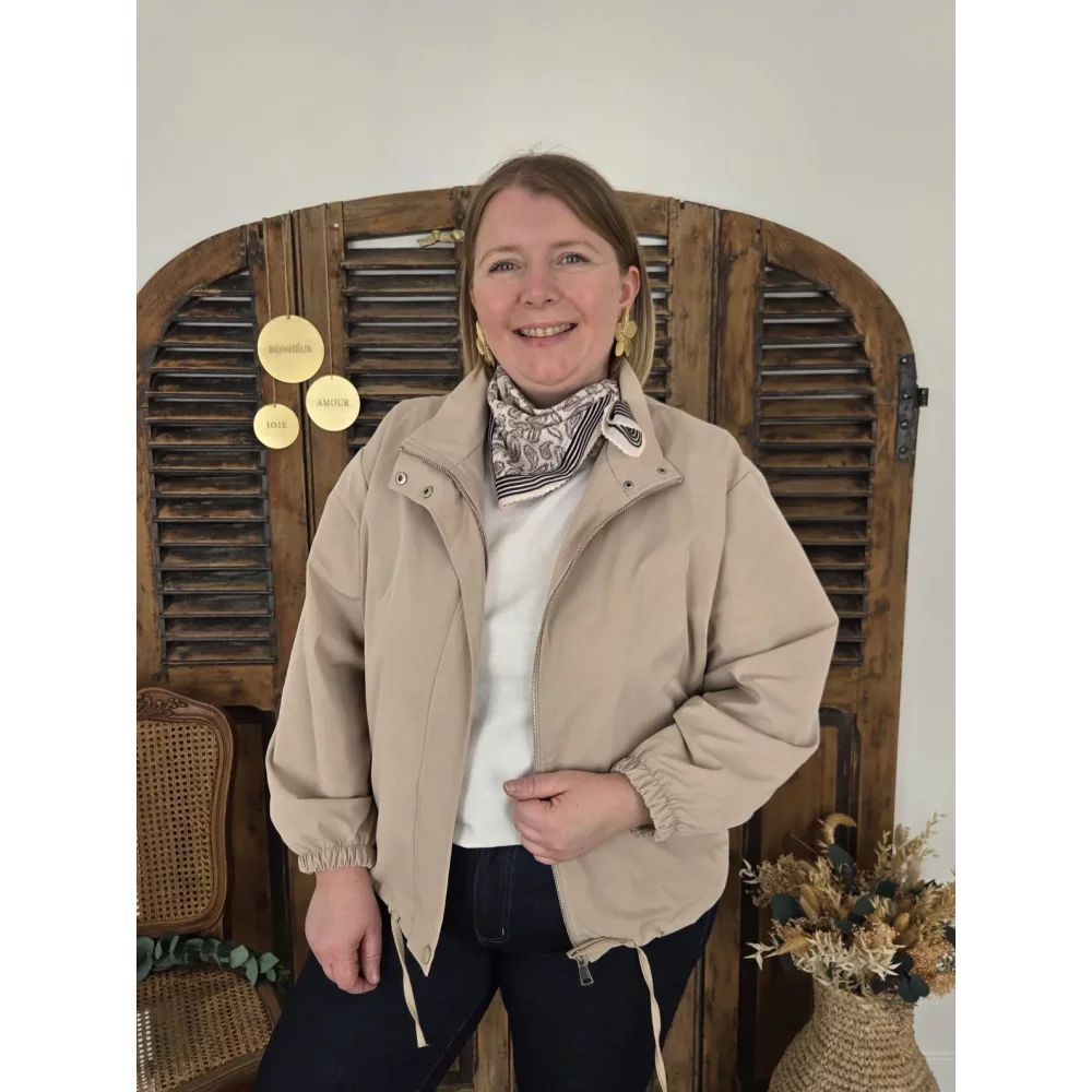 Imper Herbert  beige court