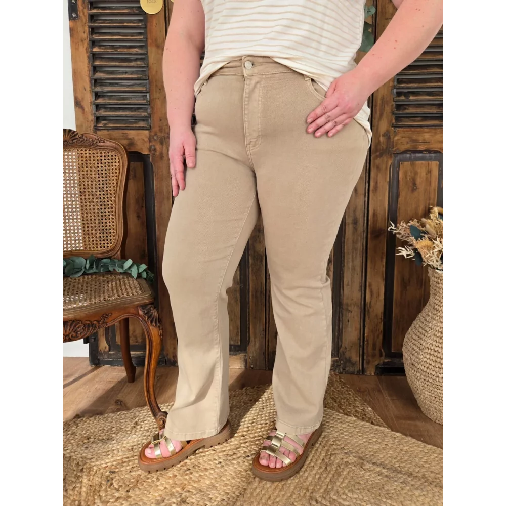 Jean Lionel wideleg taupe