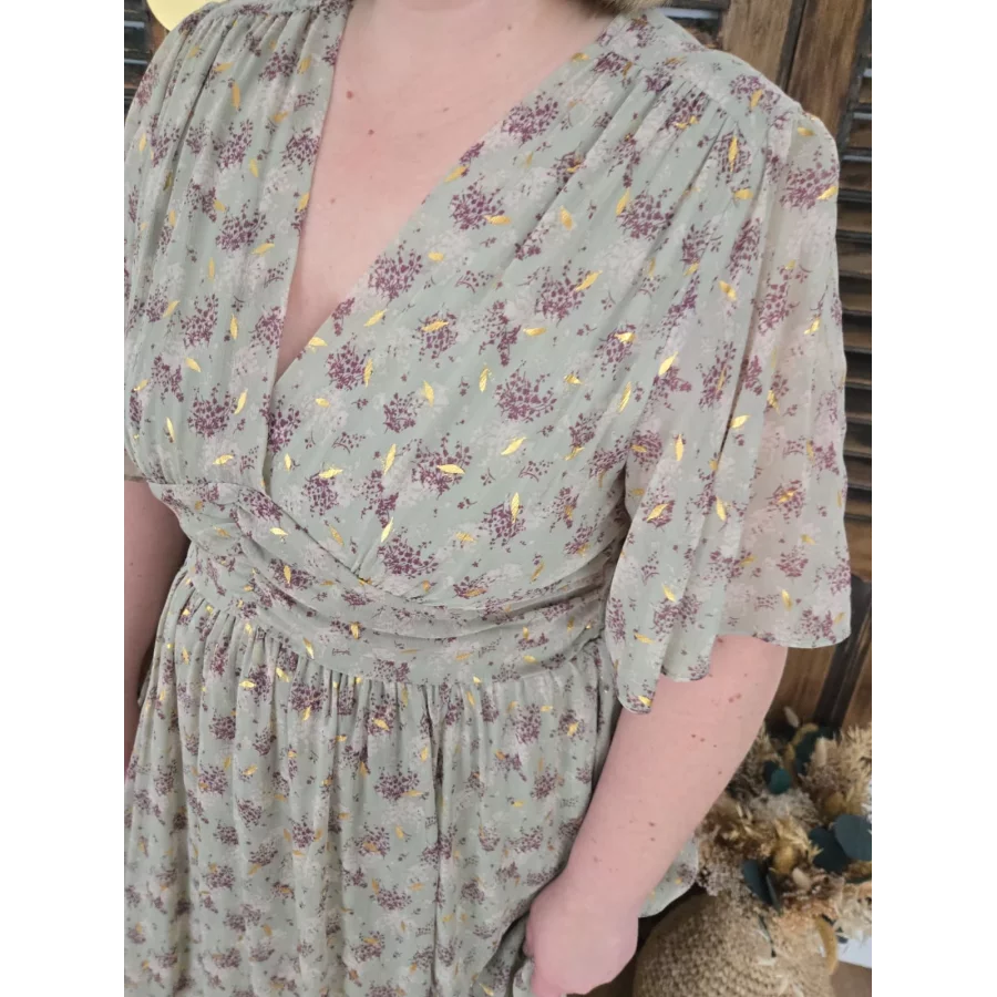Robe longue Suzette voile