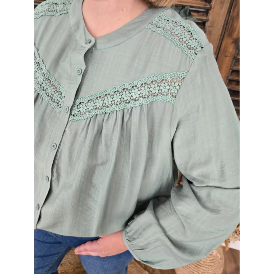 Blouse Paule vert