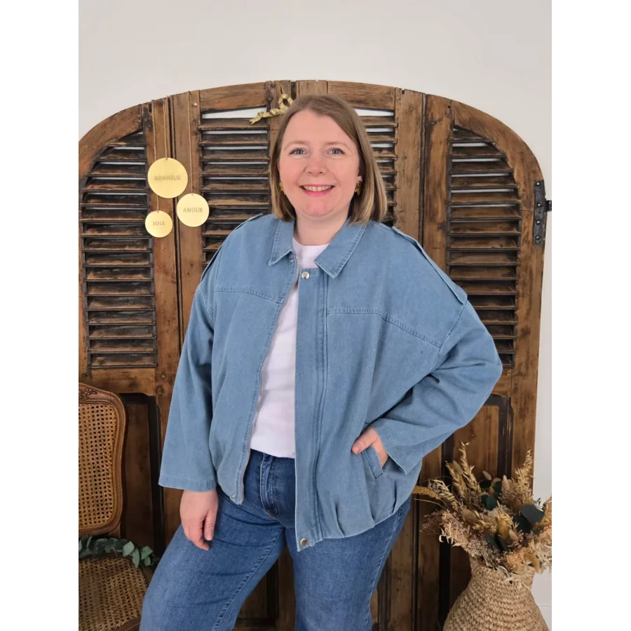 Blouson jean Tymeo