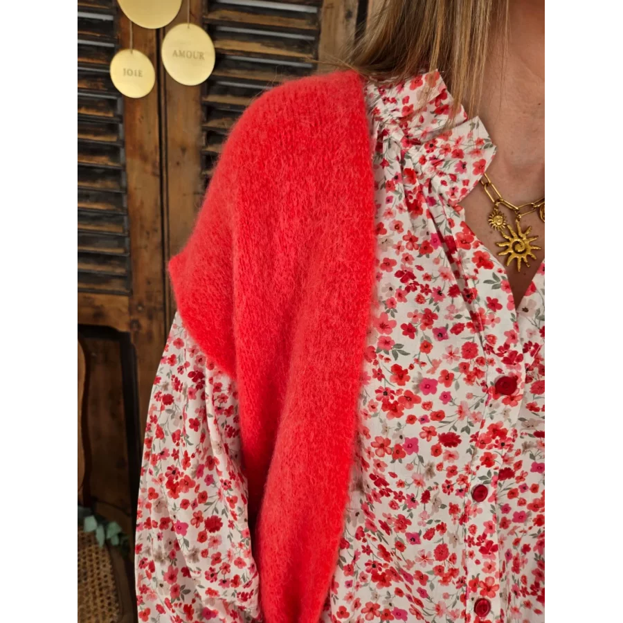 Gilet Hector corail Alpaga