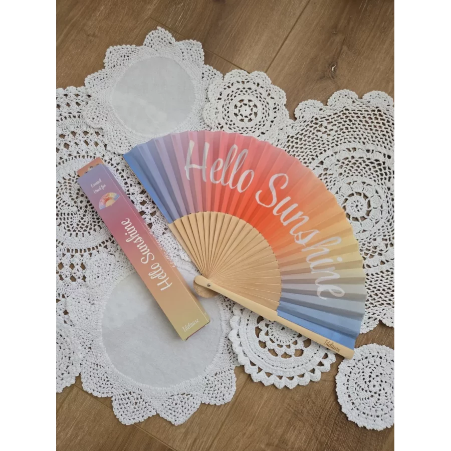 Eventail Hello Sunshine