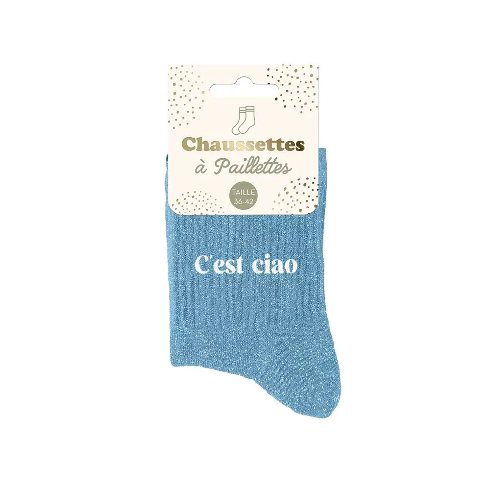 Chaussettes à paillettes C'est Ciao