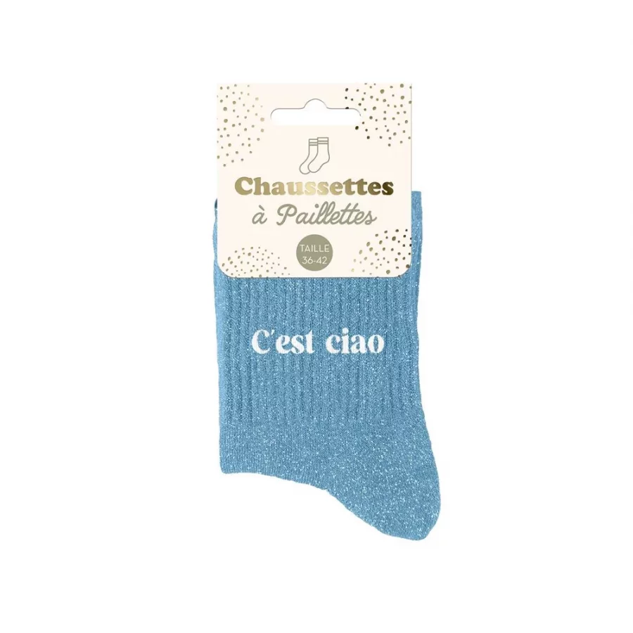Chaussettes à paillettes C'est Ciao