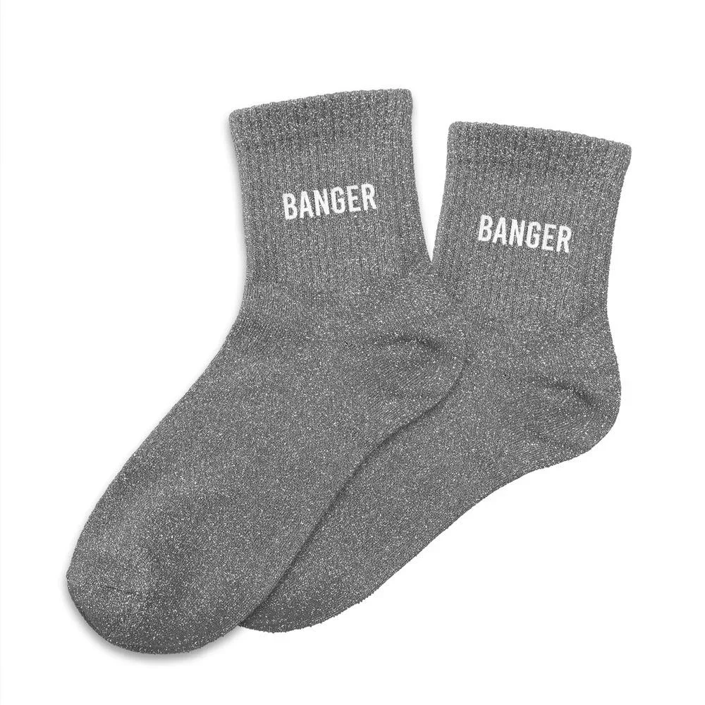 Chaussettes à paillettes Banger