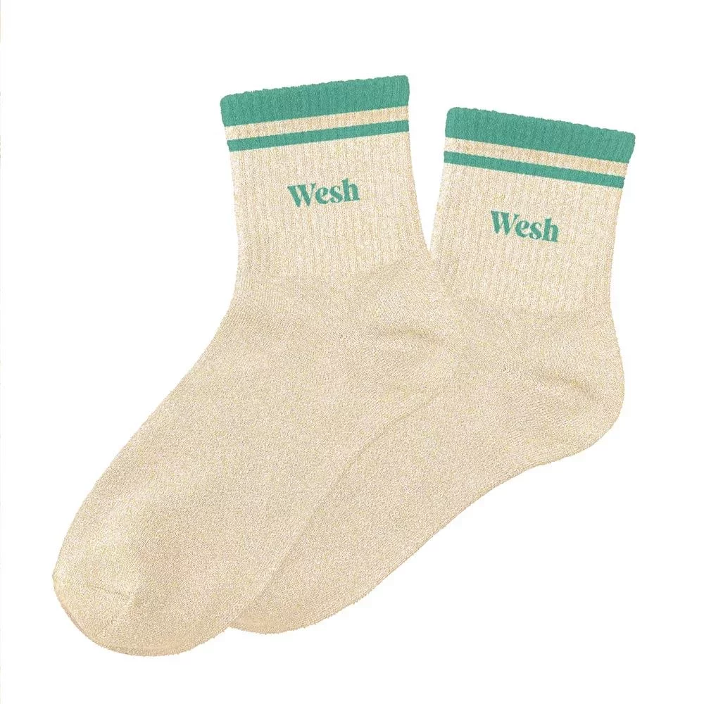 Chaussettes à paillettes sport Wesh