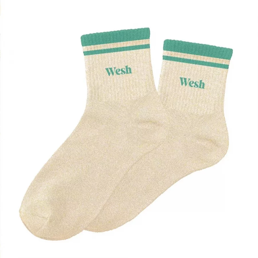 Chaussettes à paillettes sport Wesh