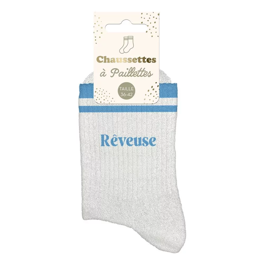 Chaussettes à paillettes sport Reveuse