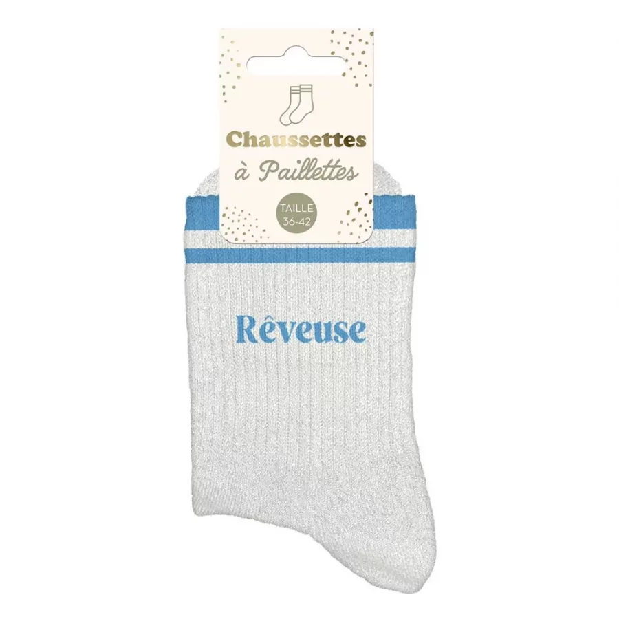 Chaussettes à paillettes sport Reveuse