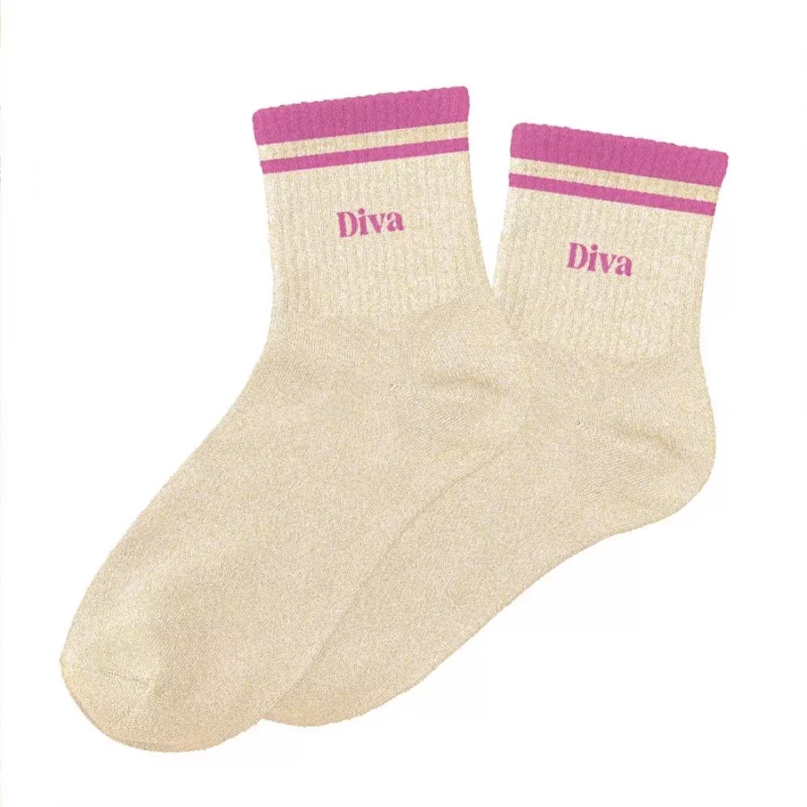 Chaussettes à paillettes sport Diva