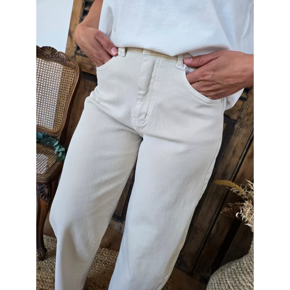 Jean Basile balloon/barrel beige