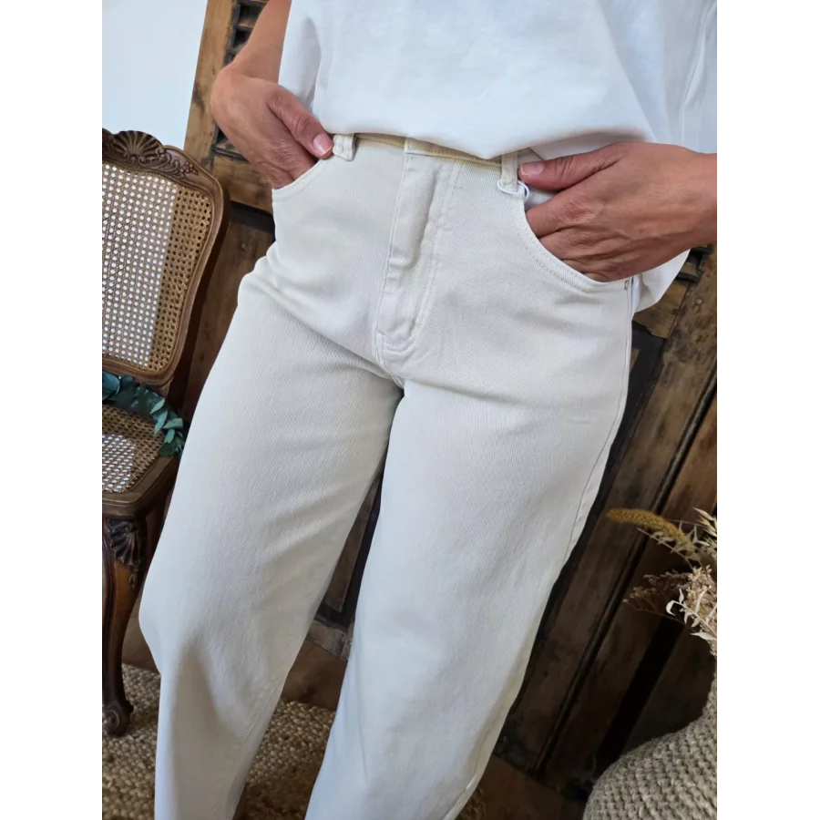 Jean Basile balloon/barrel beige