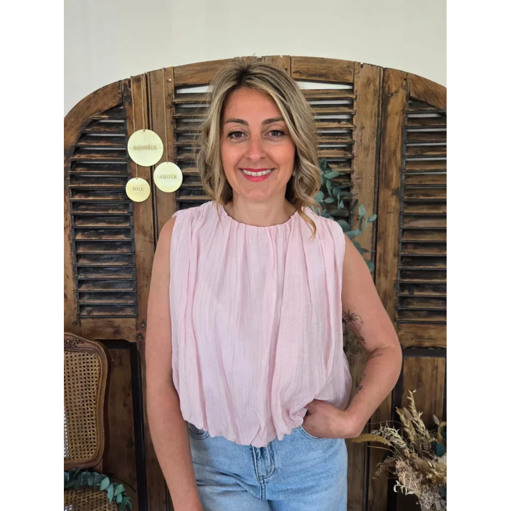 Blouse boule Olivia rose