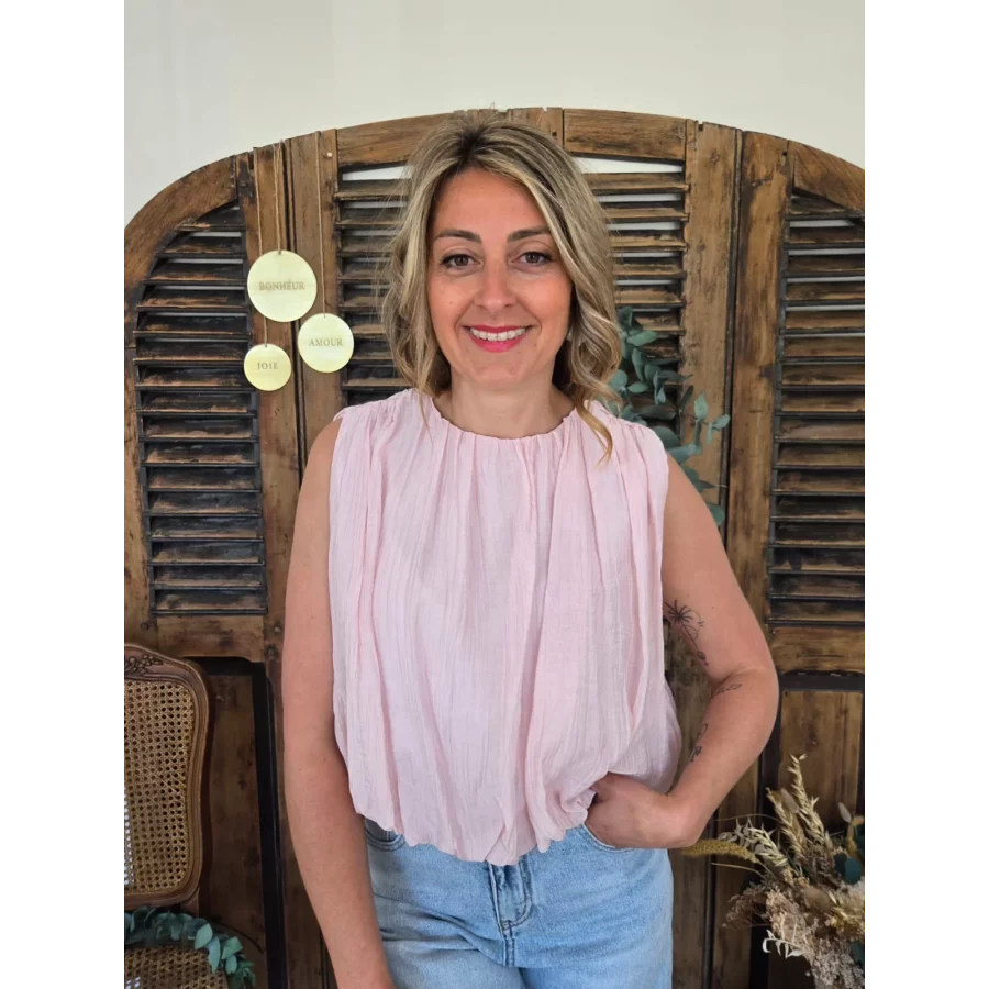 Blouse boule Olivia rose